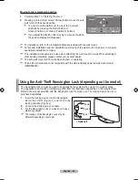 Предварительный просмотр 42 страницы Samsung LA26A350C1 User Manual