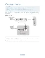 Предварительный просмотр 2 страницы Samsung LA26B450 Quick Start Manual