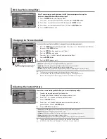 Preview for 14 page of Samsung LA26R7 Owner'S Instructions Manual