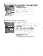 Preview for 20 page of Samsung LA26R7 Owner'S Instructions Manual