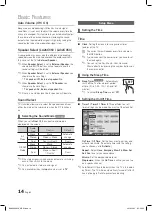 Предварительный просмотр 14 страницы Samsung LA32C350D1 User Manual