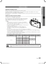 Предварительный просмотр 23 страницы Samsung LA32C350D1 User Manual