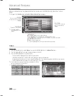 Предварительный просмотр 20 страницы Samsung LA32C530 User Manual