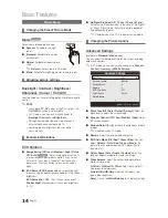 Предварительный просмотр 14 страницы Samsung LA32C550J1M User Manual