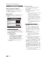 Предварительный просмотр 26 страницы Samsung LA32C550J1M User Manual