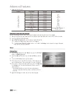 Предварительный просмотр 30 страницы Samsung LA32C550J1M User Manual