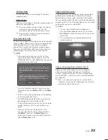 Preview for 33 page of Samsung LA32C630 Series User Manual