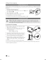 Preview for 40 page of Samsung LA32C630 Series User Manual