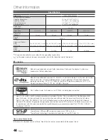 Preview for 44 page of Samsung LA32C630 Series User Manual