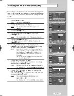 Предварительный просмотр 33 страницы Samsung LA32M51B Owner'S Instructions Manual