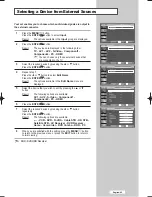 Предварительный просмотр 47 страницы Samsung LA32M51B Owner'S Instructions Manual