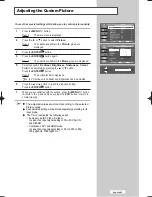 Preview for 25 page of Samsung LA32M61B Owner'S Instructions Manual