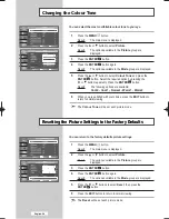 Preview for 26 page of Samsung LA32M61B Owner'S Instructions Manual