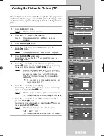 Preview for 33 page of Samsung LA32M61B Owner'S Instructions Manual