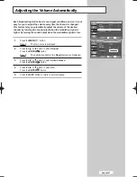 Preview for 39 page of Samsung LA32M61B Owner'S Instructions Manual