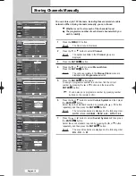 Предварительный просмотр 18 страницы Samsung LA32M61BX Owner'S Instructions Manual