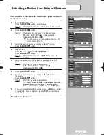 Предварительный просмотр 47 страницы Samsung LA32M61BX Owner'S Instructions Manual