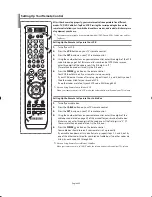 Предварительный просмотр 38 страницы Samsung LA32N7 Owner'S Instructions Manual