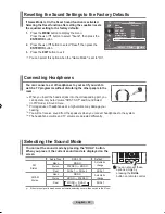 Предварительный просмотр 28 страницы Samsung LA32R81BD Owner'S Instructions Manual