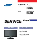 Samsung LA32R81WX Service Manual предпросмотр