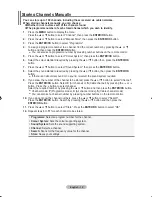 Preview for 14 page of Samsung LA32S81BD Owner'S Instructions Manual