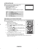 Preview for 48 page of Samsung LA32S81BD Owner'S Instructions Manual