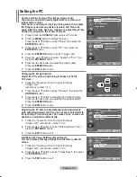 Preview for 56 page of Samsung LA32S81BD Owner'S Instructions Manual