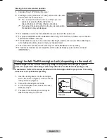 Preview for 72 page of Samsung LA40A750 User Manual