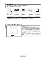 Предварительный просмотр 4 страницы Samsung LA40A750R1R User Manual