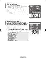 Предварительный просмотр 10 страницы Samsung LA40A750R1R User Manual