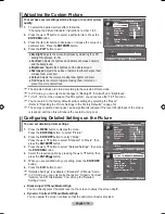 Предварительный просмотр 18 страницы Samsung LA40A750R1R User Manual