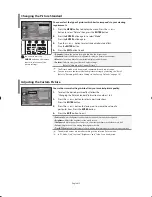 Preview for 14 page of Samsung LA40F7 Owner'S Instructions Manual