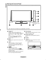 Preview for 6 page of Samsung LA40F8 Owner'S Instructions Manual