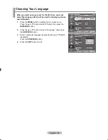 Preview for 26 page of Samsung LA40F8 Owner'S Instructions Manual