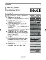 Предварительный просмотр 10 страницы Samsung LA40M86BD Owner'S Instructions Manual