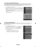 Предварительный просмотр 27 страницы Samsung LA40M86BD Owner'S Instructions Manual