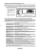 Предварительный просмотр 62 страницы Samsung LA40N81BD Owner'S Instructions Manual