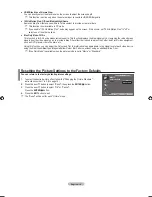 Preview for 22 page of Samsung LA46A900 User Manual