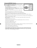 Preview for 33 page of Samsung LA46A900 User Manual