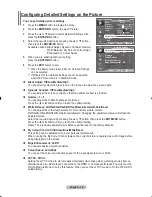 Preview for 20 page of Samsung LA46N81BD Owner'S Instructions Manual