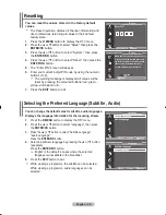 Preview for 46 page of Samsung LA46N81BD Owner'S Instructions Manual