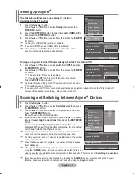 Preview for 59 page of Samsung LA46N81BD Owner'S Instructions Manual