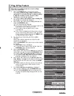 Предварительный просмотр 10 страницы Samsung LA70F9 Owner'S Instructions Manual