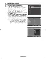 Предварительный просмотр 14 страницы Samsung LA70F9 Owner'S Instructions Manual