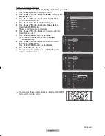 Предварительный просмотр 19 страницы Samsung LA70F9 Owner'S Instructions Manual