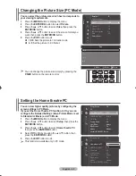 Предварительный просмотр 47 страницы Samsung LA70F9 Owner'S Instructions Manual