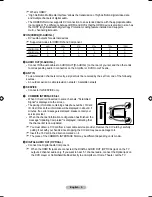 Предварительный просмотр 7 страницы Samsung LCD TV LE26A346 User Manual