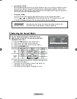 Предварительный просмотр 23 страницы Samsung LCD TV LE26A346 User Manual