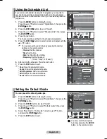 Предварительный просмотр 35 страницы Samsung LCD TV LE26A346 User Manual