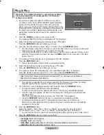 Предварительный просмотр 11 страницы Samsung LCD TV LE32MM8 Owner'S Instructions Manual